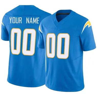 Men's Nike Tre McKitty Powder Blue Los Angeles Chargers Game Jersey